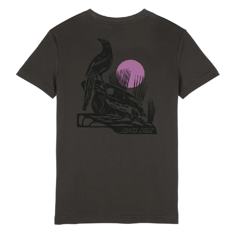 Santa Cruz Womens T-Shirt Raven - Charcoal