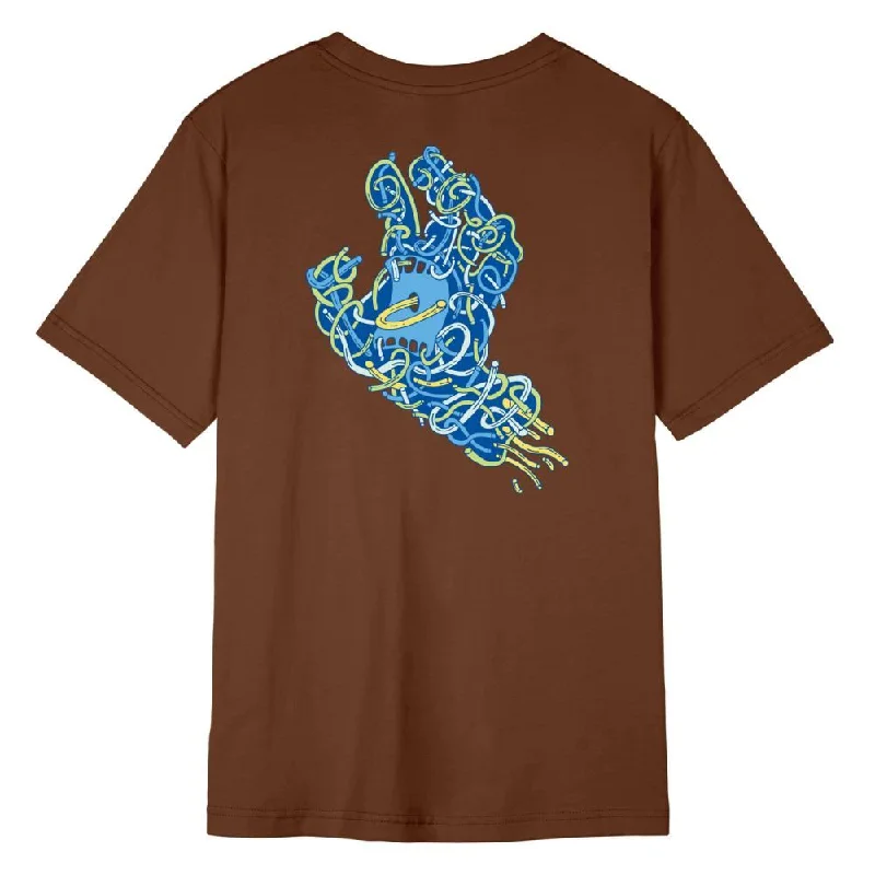 Santa Cruz Womens T-Shirt Tubular Hand T-Shirt - Sepia