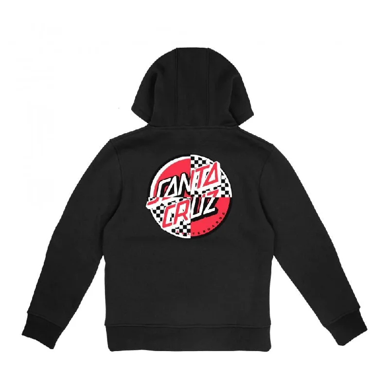 Santa Cruz Youth Hood Youth Intro Dot Hood - Black