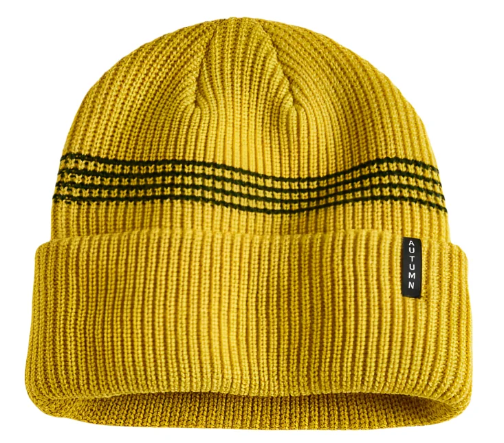 Select Mini Stripe Beanie | Snake Eye Trek Green