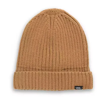 Shallow Cuff Beanie | Bone Brown