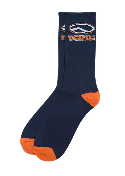 Skate Classics Socks | Navy/Orange