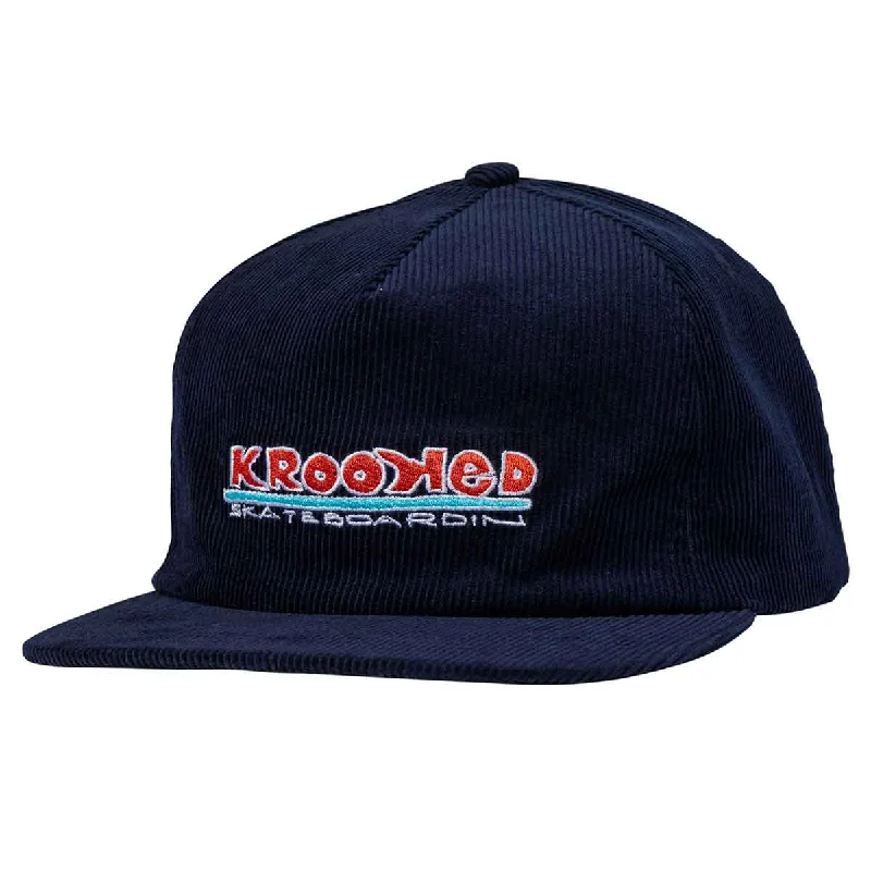 Skateboarding Snapback | Navy