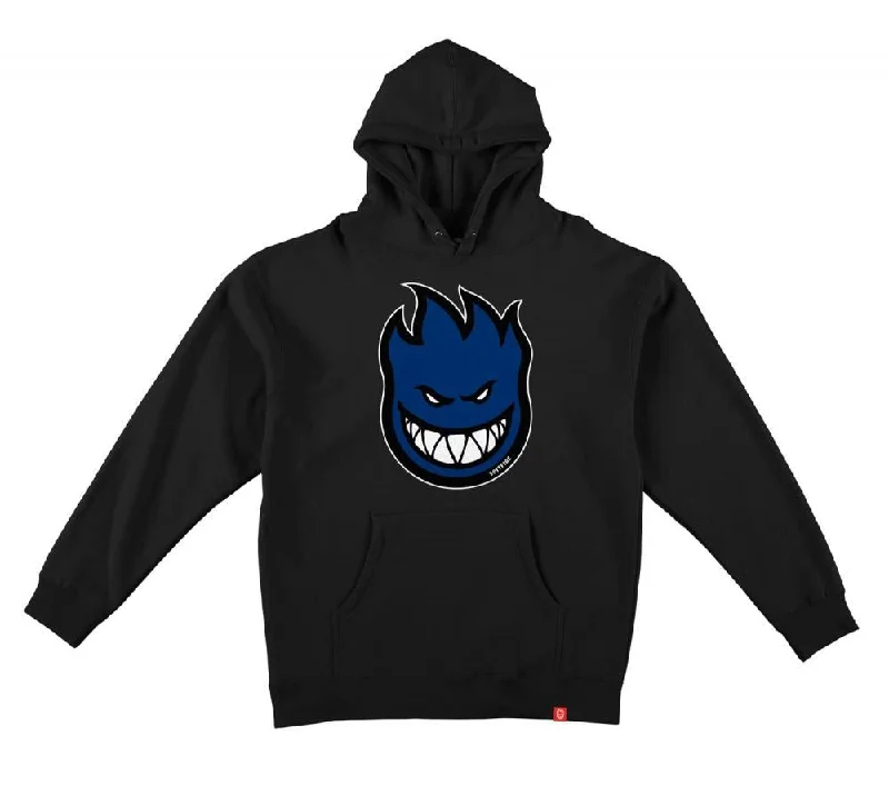 Spitfire Hoody Bighead Fill - Black / Navy / White Print