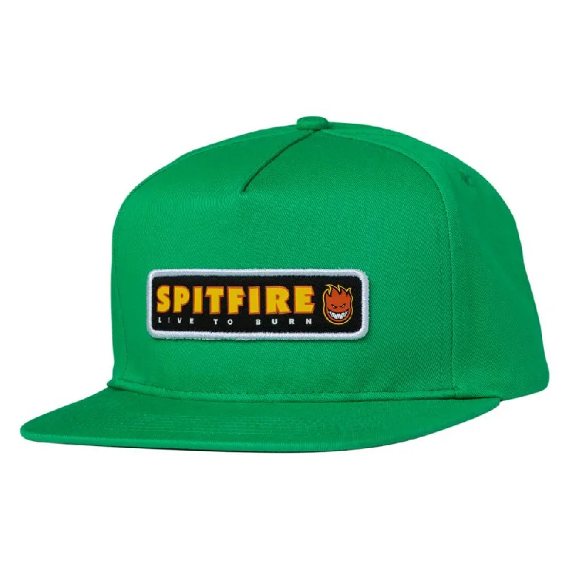 Spitfire Snapback Ltd Patch Green - O/S