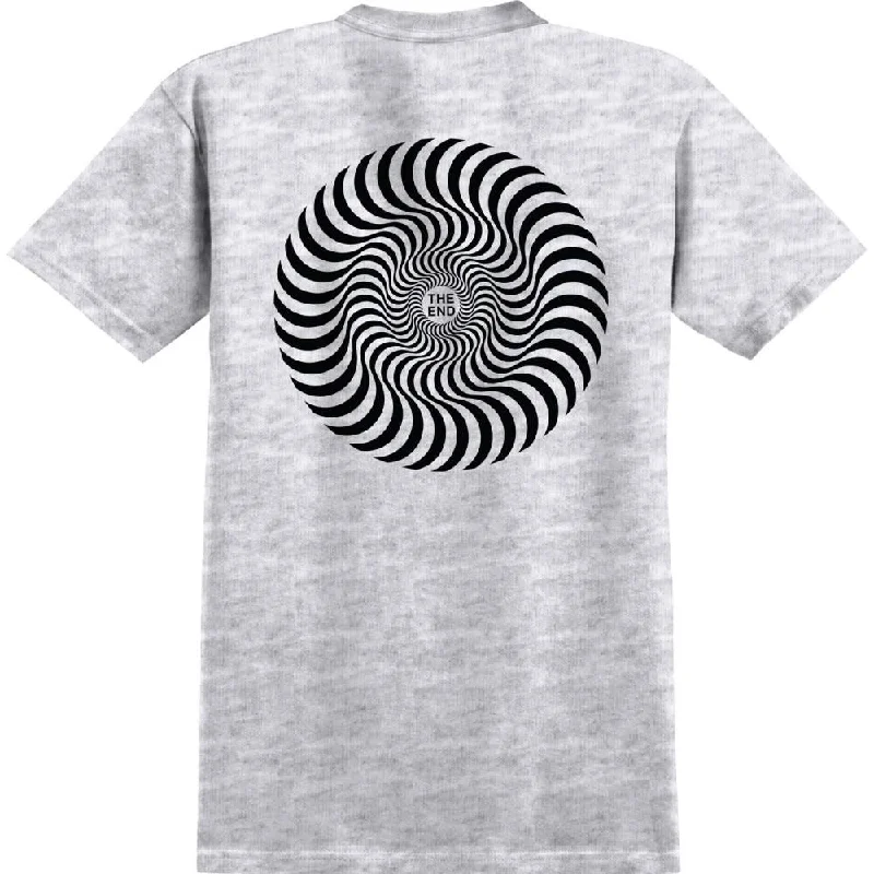 Spitfire T-Shirt Classic Swirl - Ash / Black Prints