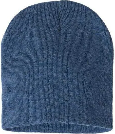 Sportsman SP08 8" Knit Beanie - Heather Dark Royal