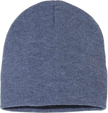 Sportsman SP08 8" Knit Beanie - Heather Navy