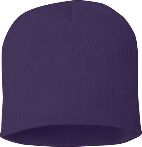 Sportsman SP08 8" Knit Beanie - Purple