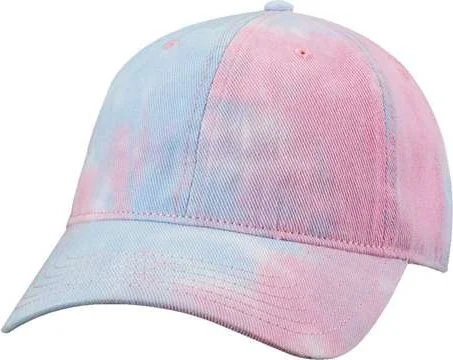 Sportsman SP400 Tie-Dyed Dad Cap - Cotton Candy