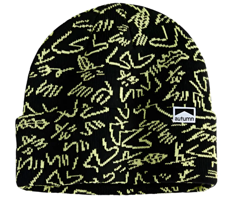 Surplus Gus Camo Beanie | Black