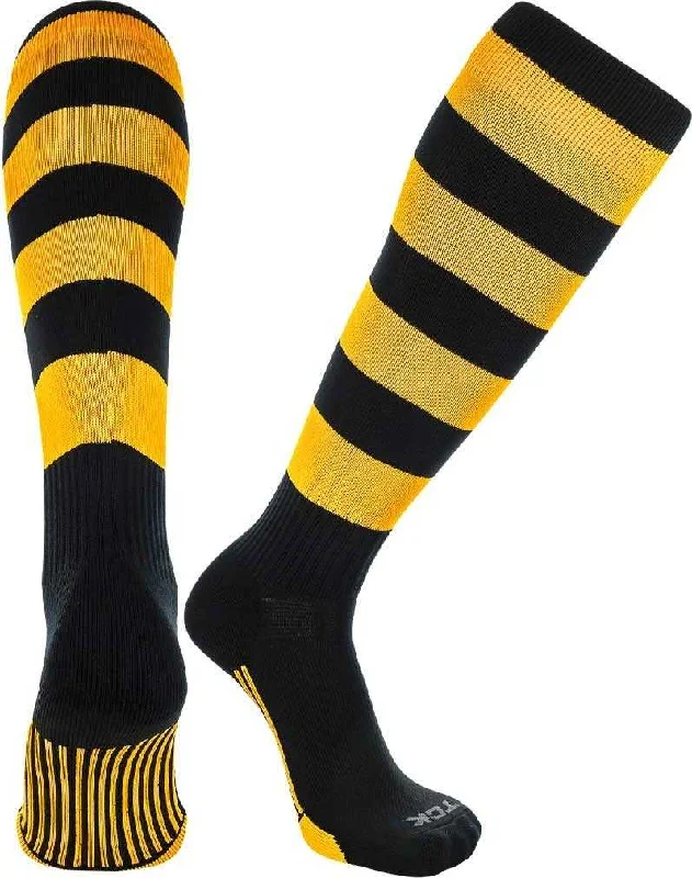 TCK Ace Knee High Socks - Black Gold