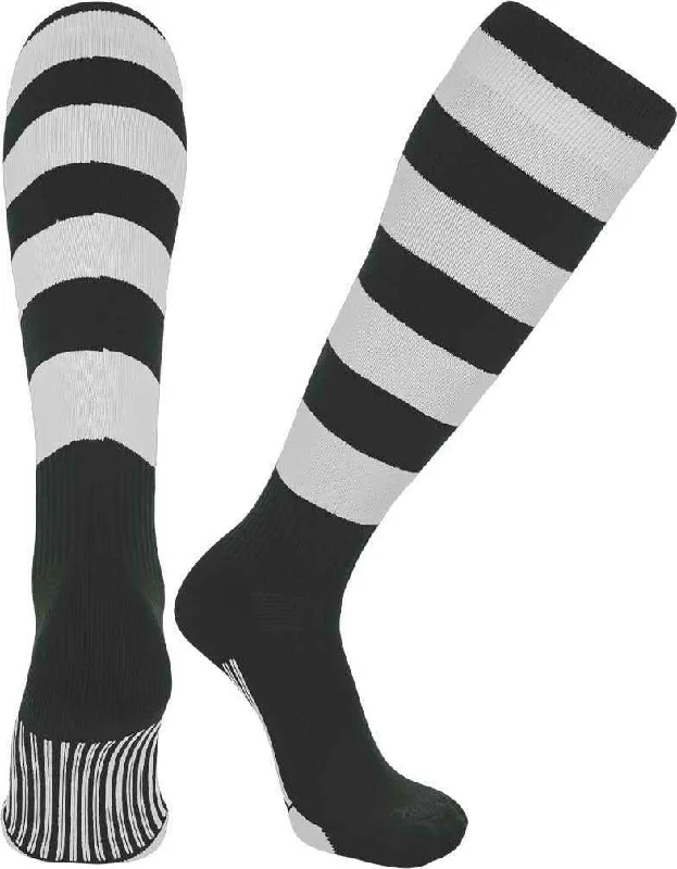 TCK Ace Knee High Socks - Dark White