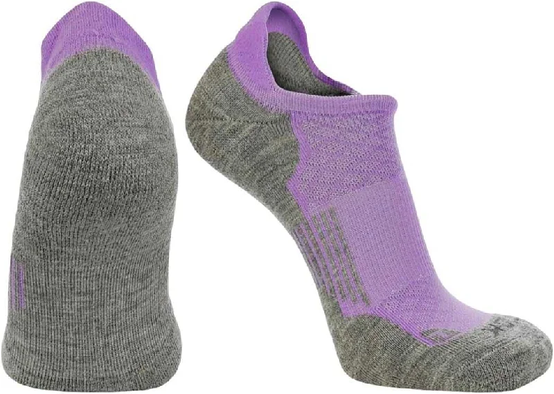 TCK Tour Golf Socks for Men and Women's No Show - Lavender Gray