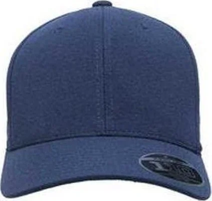 Team 365 ATB100 By Flexfit Adult Cool & Dry Mini Pique Performance Cap - Sport Dark Navy