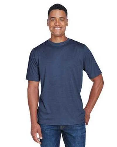 Team 365 TT11H Men's Sonic Heather Performance T-Shirt - Sportdark Navy Heather