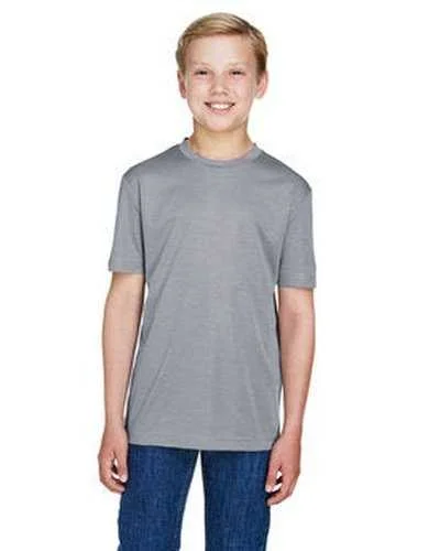 Team 365 TT11HY Youth Sonic Heather Performance T-Shirt - Athletic Heather