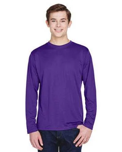 Team 365 TT11L Men's Zone Performance Long-Sleeve T-Shirt - Sport Purple