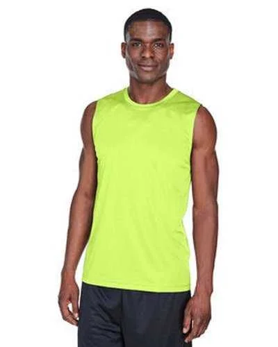 Team 365 TT11M Men's Zone Performance Muscle T-Shirt - Safety Yellow