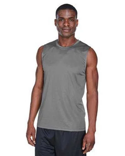 Team 365 TT11M Men's Zone Performance Muscle T-Shirt - Sport Graphite