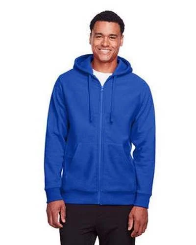 Team 365 TT95 Men's Zone Hydrosport Heavyweight Full-Zip Hooded Sweatshirt - Sport Royal