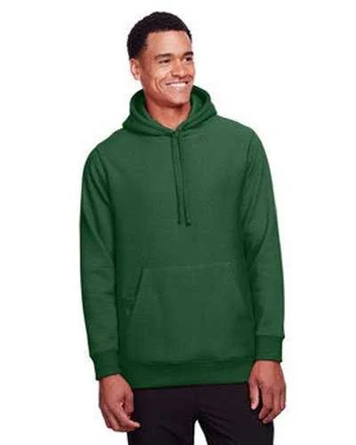 Team 365 TT96 Adult Zone Hydrosport Heavyweight Pullover Hooded Sweatshirt - Sport Dark Green