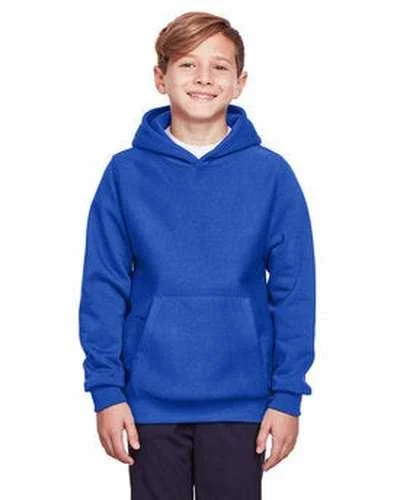 Team 365 TT96Y Youth Zone Hydrosport Heavyweight Pullover Hooded Sweatshirt - Sport Royal