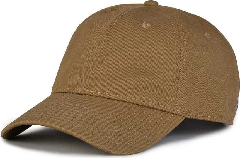 The Game GB210 Classic Relaxed Garment Washed Twill Cap - Coyote Brown