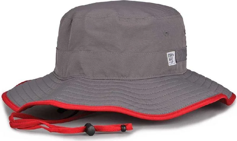 The Game GB400 Ultralight Boonie - Dark Gray Red