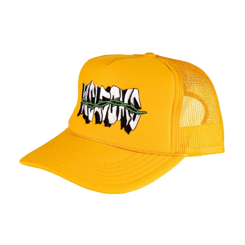 Thorns Trucker Hat - Gold