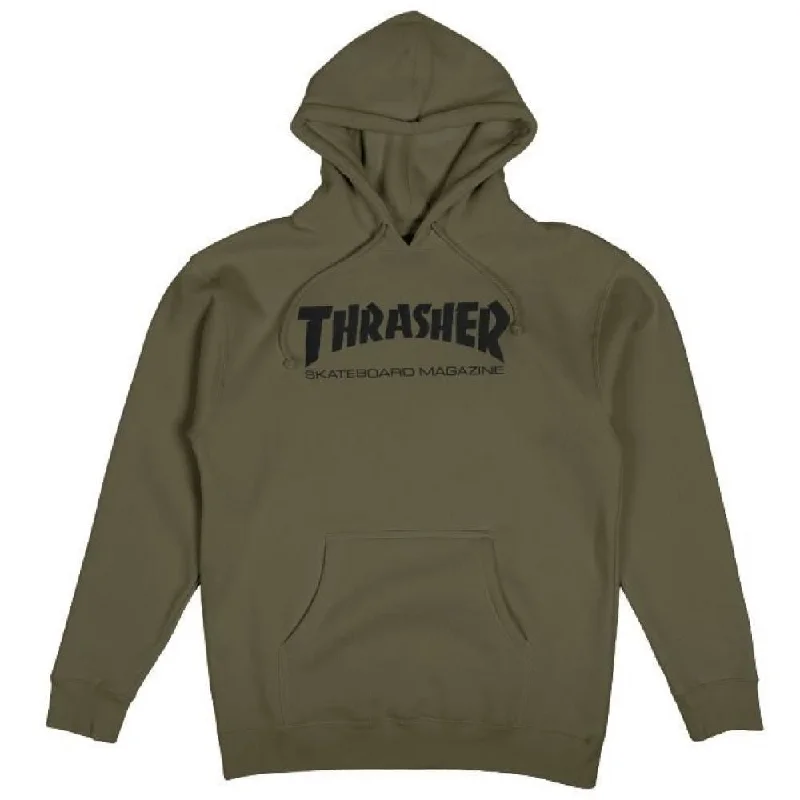 Thrasher Hoody Skate Mag - Army