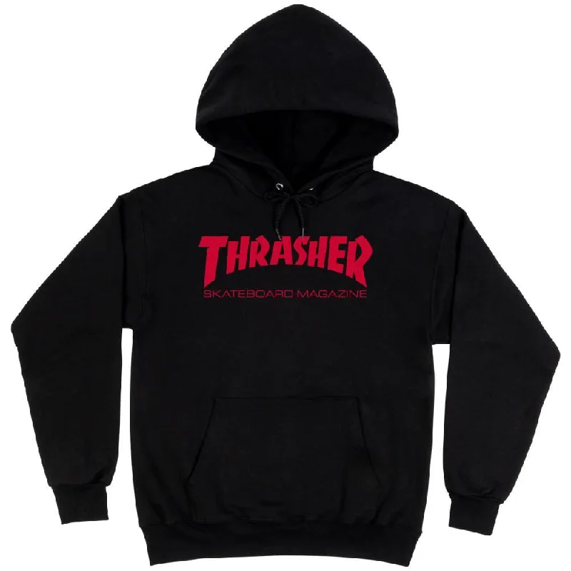 Thrasher Hoody Skate Mag - Black / Red