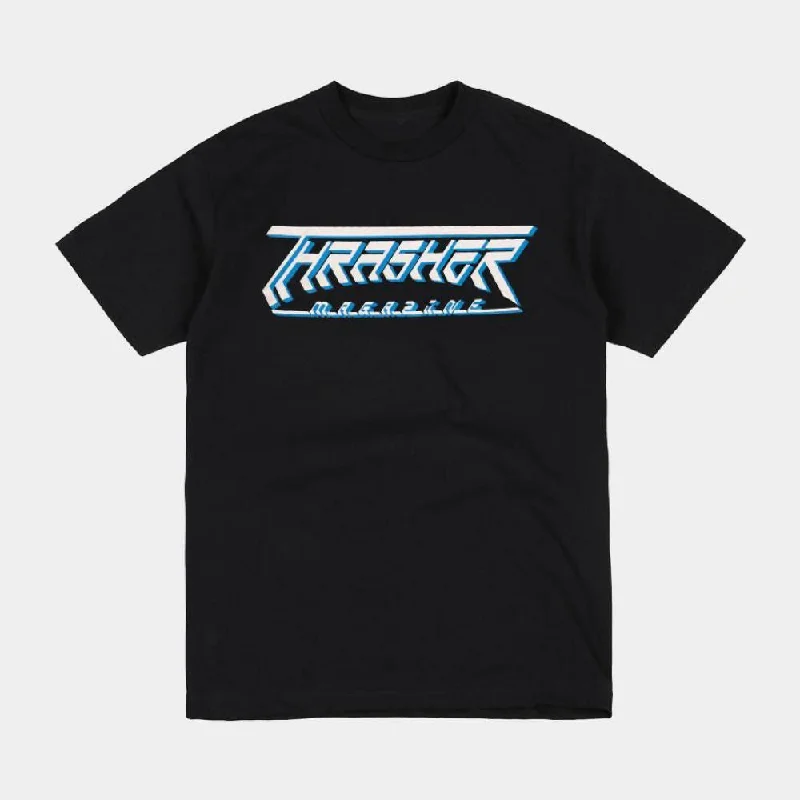 Thrasher T-Shirt Future Logo - Black