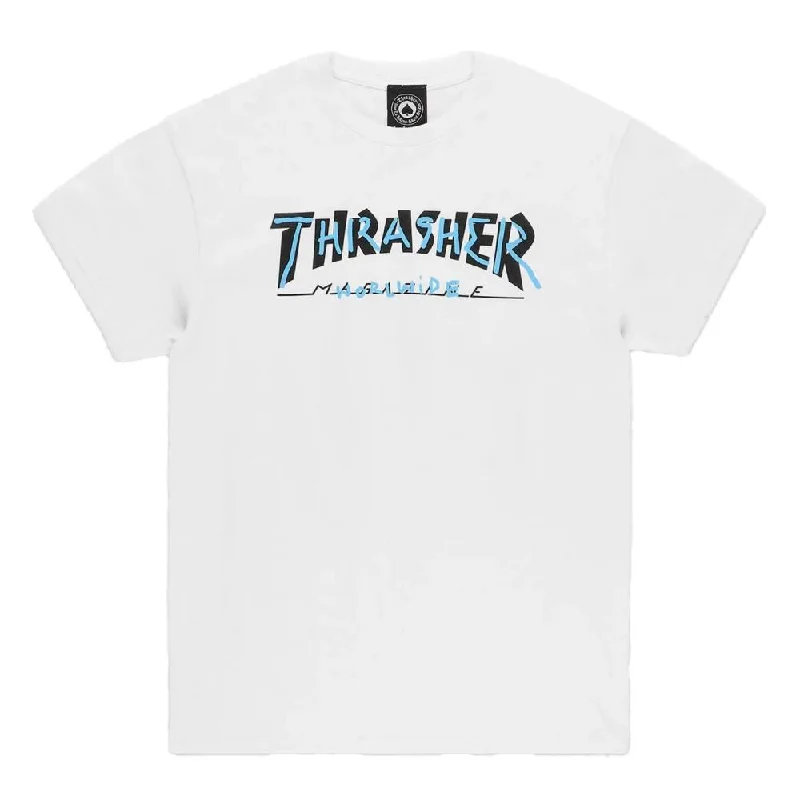 Thrasher T-Shirt Trademark - White