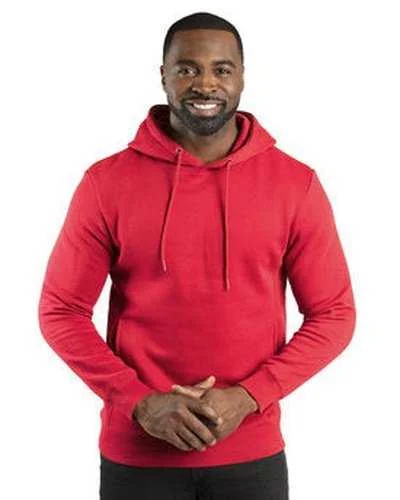 Threadfast Apparel 320H Unisex ULIGHTimate Fleece Pullover Hooded Sweatshirt - Red