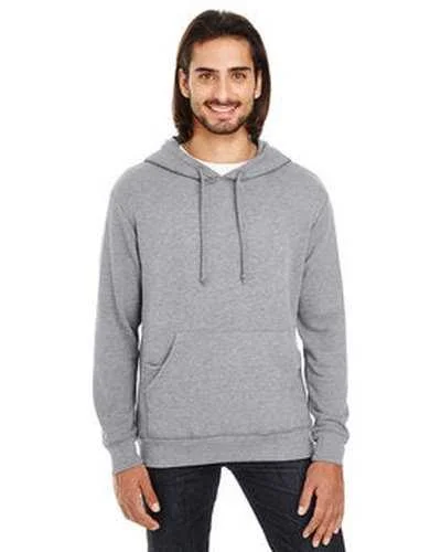 Threadfast Apparel 321H Unisex Triblend French Terry Hoodie - Charcoal Heather