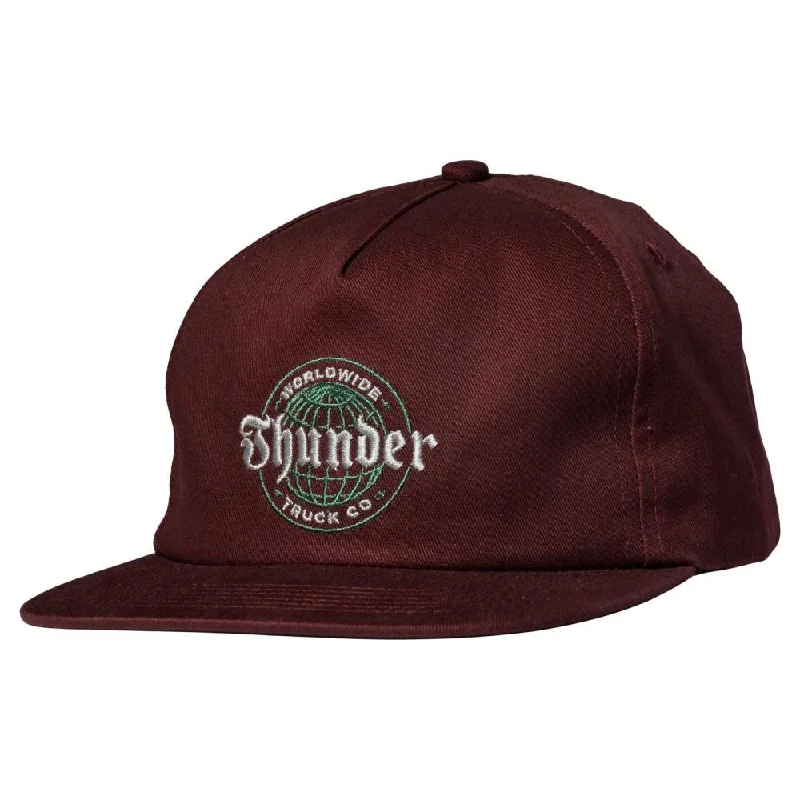 Thunder Snapback Worldwide Maroon - O/S