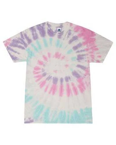 Tie-Dye CD100 Adult 54 oz, 100% Cotton T-Shirt - Acadia