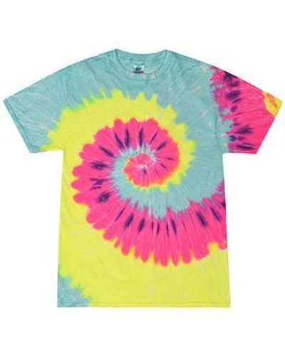 Tie-Dye CD100 Adult 54 oz, 100% Cotton T-Shirt - Blast