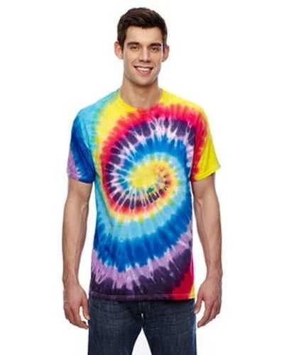 Tie-Dye CD100 Adult 54 oz, 100% Cotton T-Shirt - Carnival