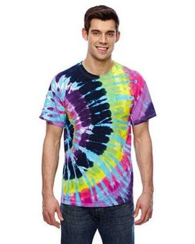 Tie-Dye CD100 Adult 54 oz, 100% Cotton T-Shirt - Flashback