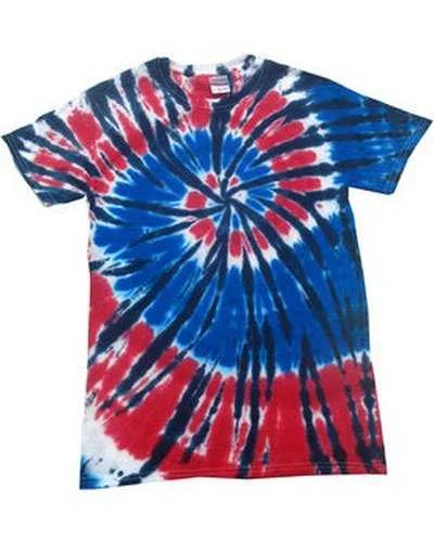 Tie-Dye CD100 Adult 54 oz, 100% Cotton T-Shirt - Independence