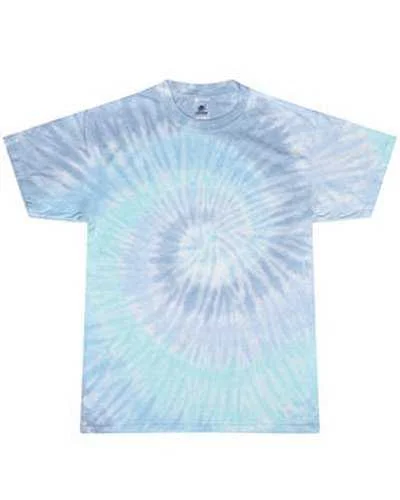 Tie-Dye CD100 Adult 54 oz, 100% Cotton T-Shirt - Lagoon