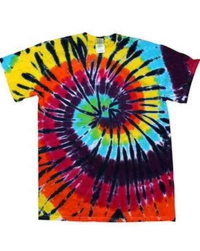 Tie-Dye CD100 Adult 54 oz, 100% Cotton T-Shirt - Lava Lamp