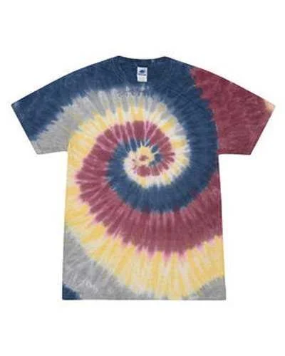 Tie-Dye CD100 Adult 54 oz, 100% Cotton T-Shirt - Lotus