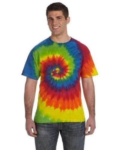 Tie-Dye CD100 Adult 54 oz, 100% Cotton T-Shirt - Moondance