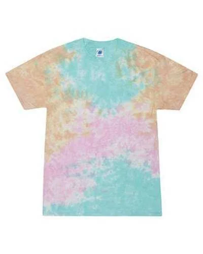 Tie-Dye CD100 Adult 54 oz, 100% Cotton T-Shirt - Snow Cone