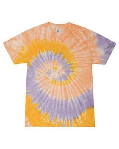 Tie-Dye CD100 Adult 54 oz, 100% Cotton T-Shirt - Sunfluorescentwer