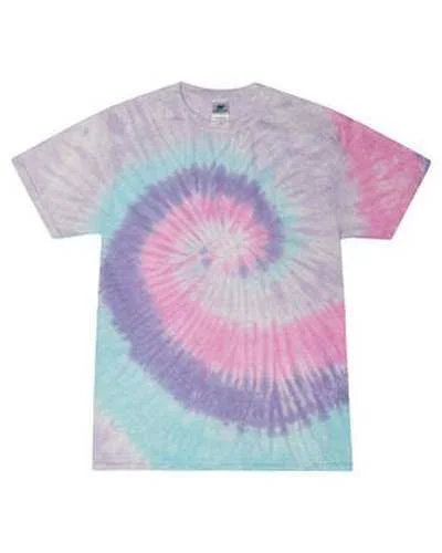 Tie-Dye CD100 Adult 54 oz, 100% Cotton T-Shirt - Unicorn