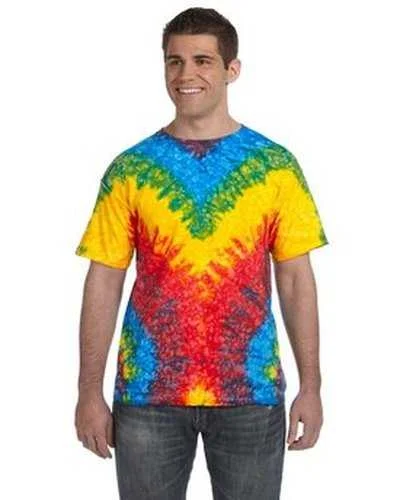 Tie-Dye CD100 Adult 54 oz, 100% Cotton T-Shirt - Woodstock